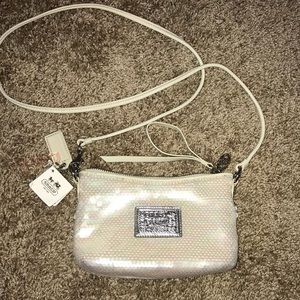 NWT Coach Poppy Sequin Crossbody